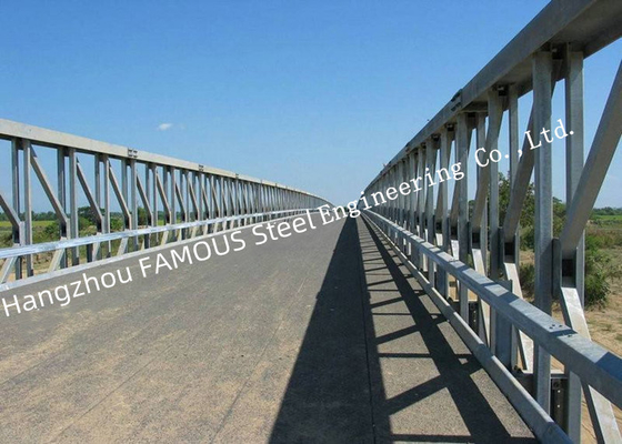 CHINA Prefabrique el tipo de acero modular caliente del puente 200 del carril doble de la construcción galvanizado proveedor