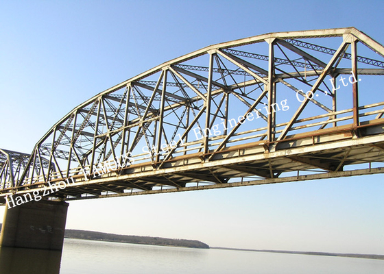 CHINA Estructura de acero anticorrosiva galvanizada superficie del marco del diseño moderno del puente de braguero proveedor