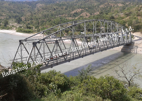 CHINA Anchura galvanizada modular de la superficie los 7.6m del puente de braguero del acero estructural de Detla proveedor