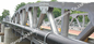 Palmo largo de Constrcuct del puente de acero ferroviario de Bailey del metal solo para el cliente de Rusia proveedor
