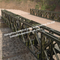 Delta de acero del puente de braguero del solo carril que tiende un puente sobre capacidad completa del cargamento de la carretera de la solución proveedor