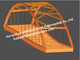 Puente de acero temporal de la viga de chapa rectangular o trapezoidal en el corte transversal proveedor