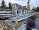 Puente de acero galvanizado prefabricado portátil, protección contra la corrosión larga a largo plazo del puente del palmo proveedor