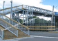 Puente prefabricado de visita turístico de excursión del metal de la barandilla de Skywalk de la estructura de aceros de los puentes peatonales de la ciudad proveedor
