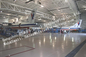 Hangar prefabricado aislado impermeable de los aviones de la estructura de acero para el uso privado proveedor
