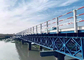 Alta capacidad de carga Bailey Bridge de acero con el tratamiento superficial galvanizado mantenimiento bajo proveedor