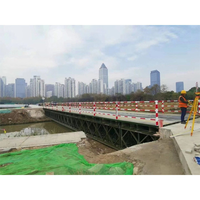 CHINA Entrega rápida de acero continua Bailey For Emergency Use modular del puente de braguero de la cubierta proveedor