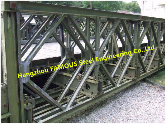 CHINA Larga vida de acero pintada DSR2 Q345B - Q460C de los materiales del travesaño del panel del puente de Bailey proveedor
