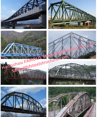 CHINA Prefabricado modular de acero del puente de braguero del delta moderno para los ferrocarriles de las carreteras proveedor