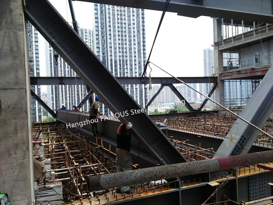 CHINA Puente del acero estructural del palmo del mar, construcción del braguero del metal del puente del haz de acero proveedor