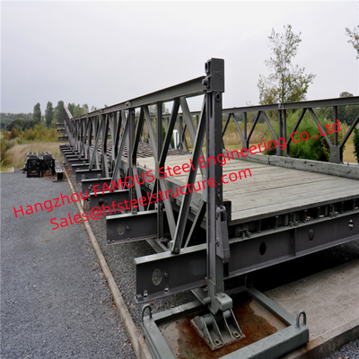 CHINA Capacidad de carga 40t Puente militar de Bailey proveedor