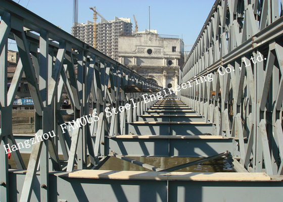 CHINA El estilo moderno prefabricó el tratamiento superficial galvanizado puente colgante modular de Bailey proveedor