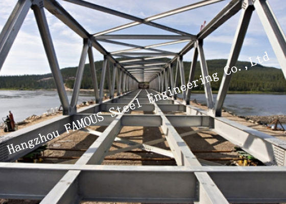 CHINA Puente de acero modular de acero prefabricado de Q355 Bailey galvanizado para la construcción del tráfico proveedor