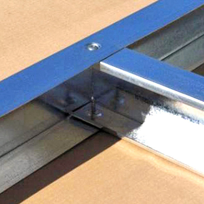 Componentes de acero de Crane Optional Purlin Galvanized Structural para el tejado proveedor