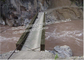 Estándar de acero temporal del canal JIS del rescate de la emergencia del puente de flotación del control de inundaciones proveedor