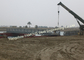 Construcción civil pre dirigida de los puentes del hierro portátil de sobra militar del panel proveedor