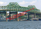 Puente del acero estructural del palmo del mar, construcción del braguero del metal del puente del haz de acero proveedor