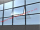 Pared de cortina de cristal del marco del doble de aluminio del aislamiento para el edificio de oficinas comercial proveedor