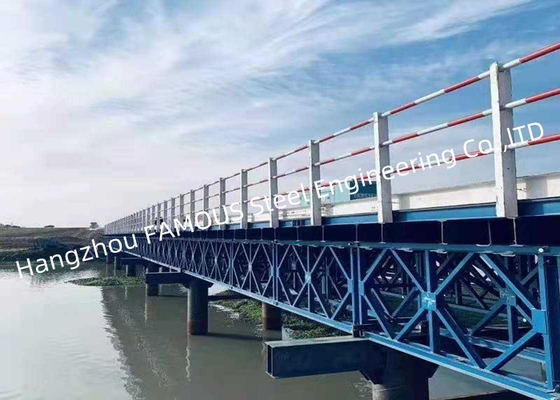 Pintura de puente de acero Bailey Solución para el transporte eficiente proveedor